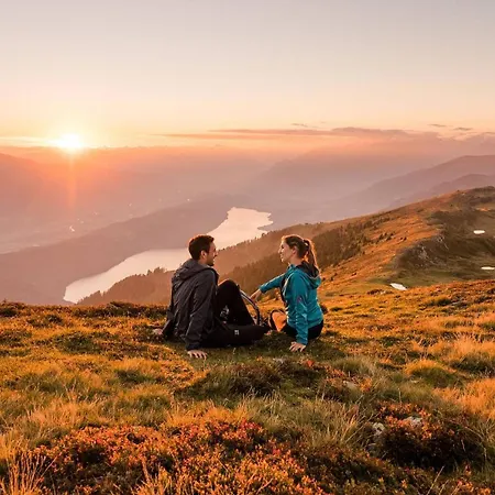 Three & Bergblick - 250m Vom Seeufer * Döbriach